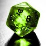 A random number generator in the form of a multi sided dice