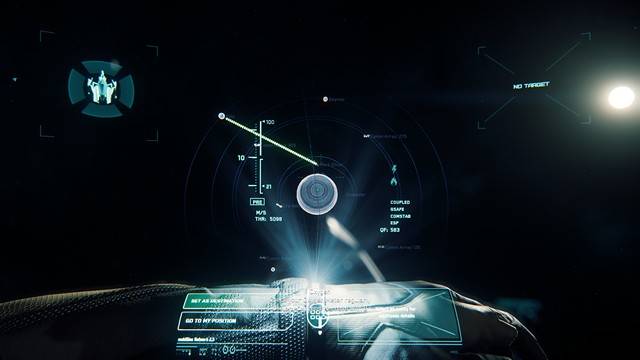 Star Citizen select a destination