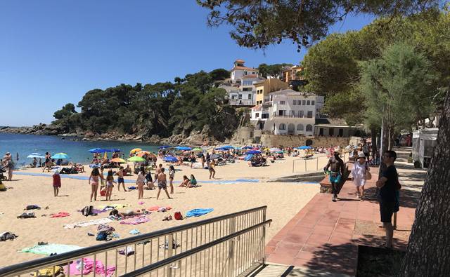 catalonia - Llafranc beach