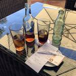 catalonia - begur - 2 drinks 8 euros at Hotel Aigua Blava