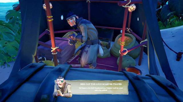 The Gold Hoarder in Sea of Thieves